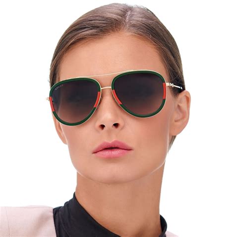 mens gucci sunglasses red green|gg0062s Gucci sunglasses.